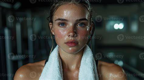 sweaty nude