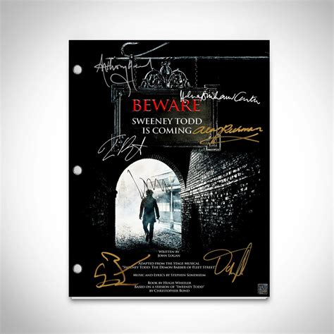 Sweeney Todd Script