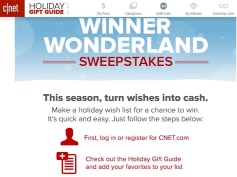 sweepstakes leads s cnet
