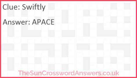 swiftly acquire crossword clue