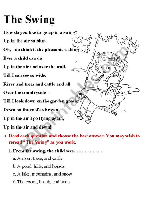 Swing Kids Worksheets Printable Worksheets Swing Kids Worksheet - Swing Kids Worksheet