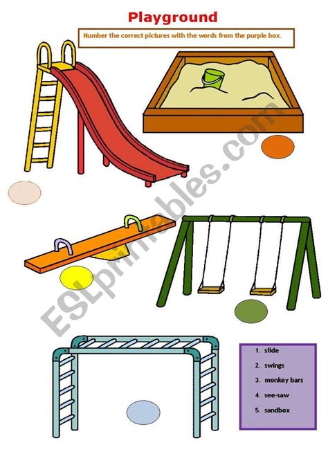 Swing Slide Worksheets Learny Kids Swing Kids Worksheet - Swing Kids Worksheet