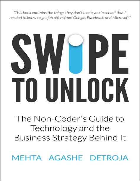 Download Swipe To Unlock The Insiders Guide To Tech And Business Strategy 