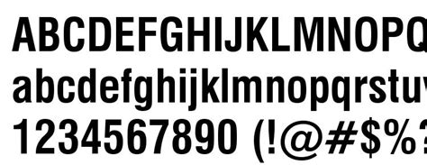 swiss 721 bold condensed font