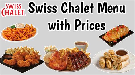 Swiss Chalet Menu Prices