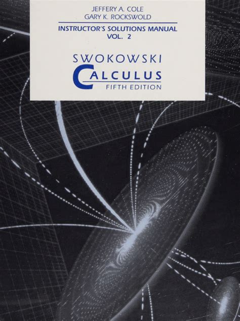 Read Online Swokowski Calculus Solution Manual 