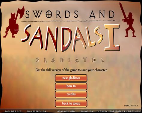 Sword And Sandals