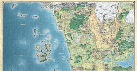 Sword Coast Map
