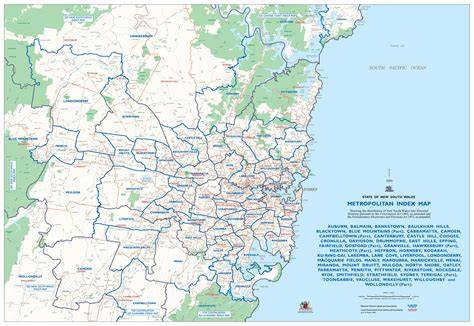 Sydney Suburbs Map