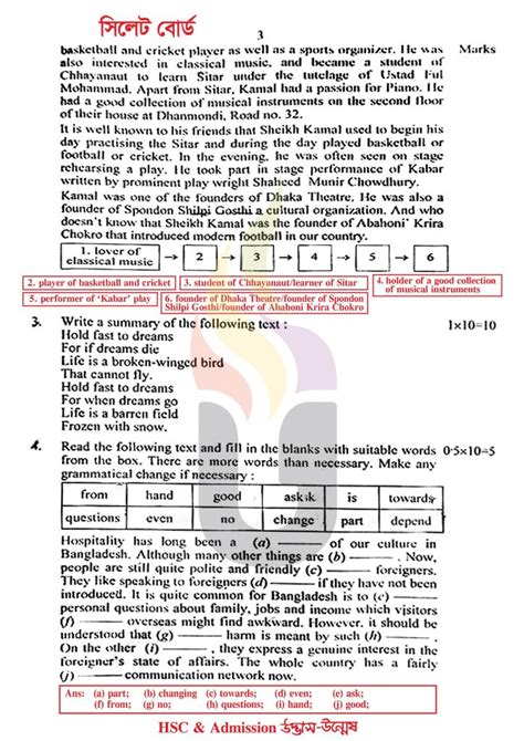 Read Online Sylhet Board English1St Paper Question 