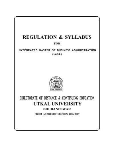 Read Syllabus Ddce Utkal 