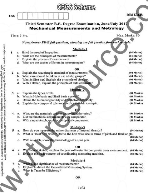 Download Syllabus For Mechanical Engineering Vtu File Type Pdf 