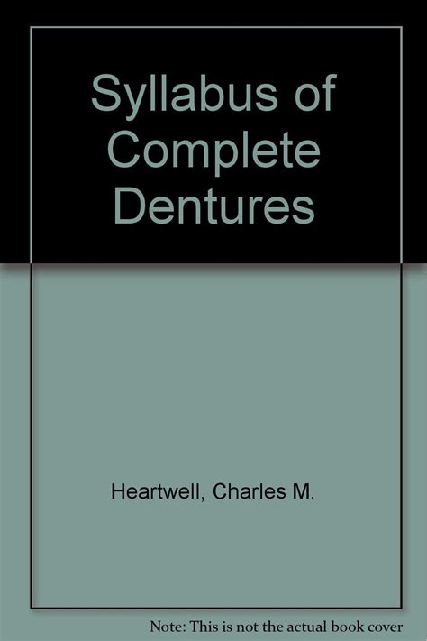 Read Syllabus Of Complete Dentures 