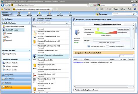 Symantec Altiris Number Of Client Licenses Available