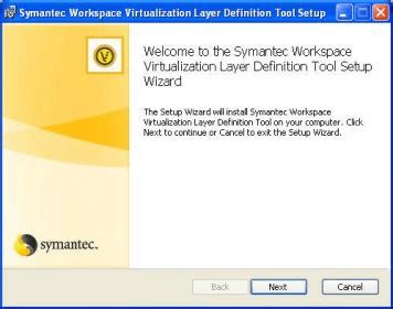 Symantec Workspace Virtualization