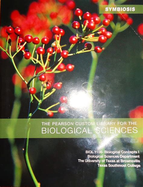 Read Symbiosis The Pearson Custom Library For The Biological Sciences Microbiology Lab Manual Folsom Lake College 