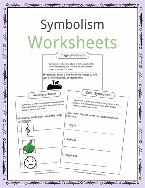 Symbolism Worksheet Pdf Nature Scribd Symbolism Worksheet Middle School - Symbolism Worksheet Middle School