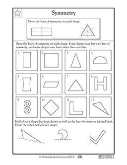 Symmetry Part 2 3rd Grade 4th Grade Math Symatry 4th Grade Worksheet - Symatry 4th Grade Worksheet