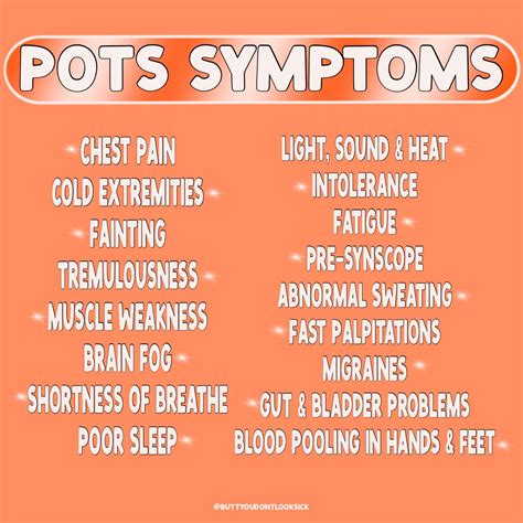 Symptoms Of Pots