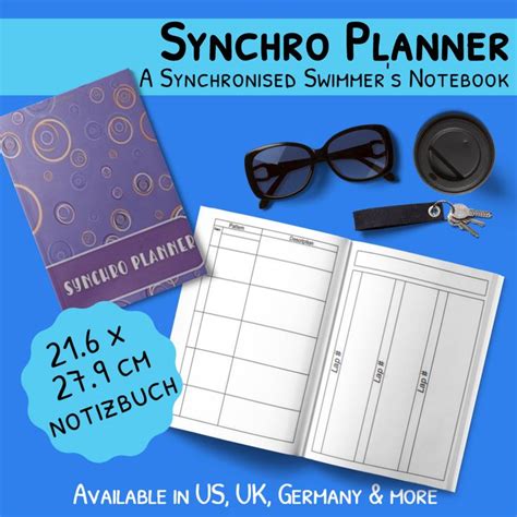 synchro planner a synchronized swimmers companion