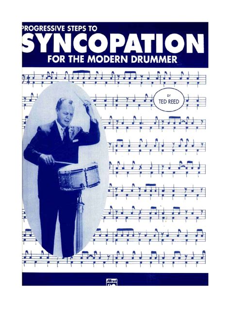 Read Online Syncopation For The Modern Drummer Ted Reed Pdf 