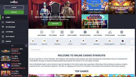 syndicate casino games!