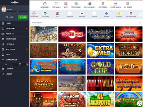 syndicate casino online