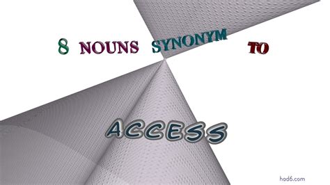 Synonym of Access