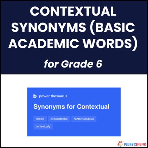 Synonyms Of Contextual