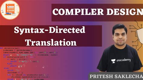 syntax directed translation in compiler design ppt