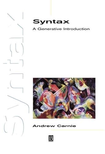 Full Download Syntax A Generative Introduction 3Rd Edition And The Syntax Workbook Set 