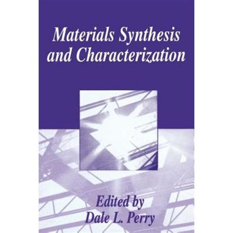 Full Download Synthesis Characterization And Link Springer 