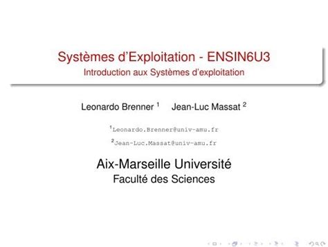 Systa Mes D Exploitation 3a Me Ed