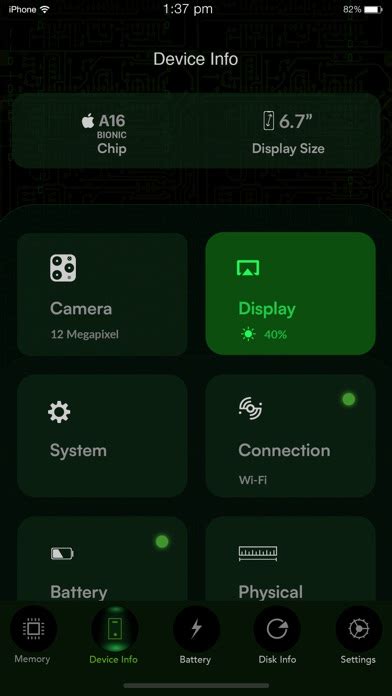 system activity monitor on iphone x