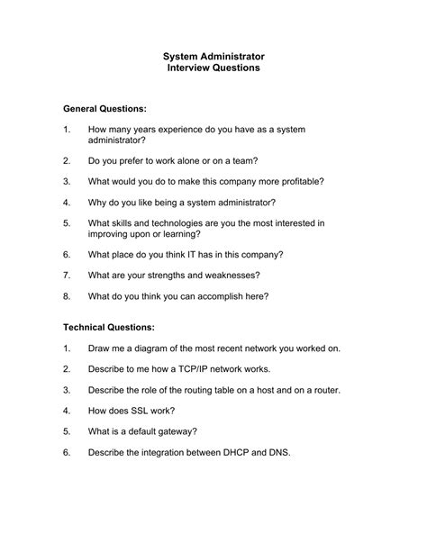System Administrator Interview Questions And Answers For Linux