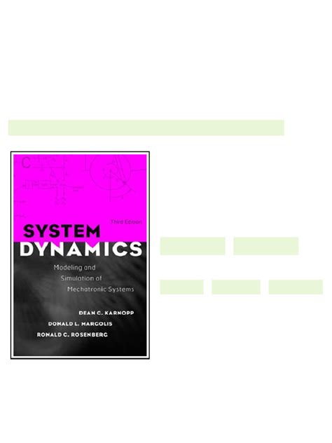 System Dynamics 3rd Edition Solutions Manual
