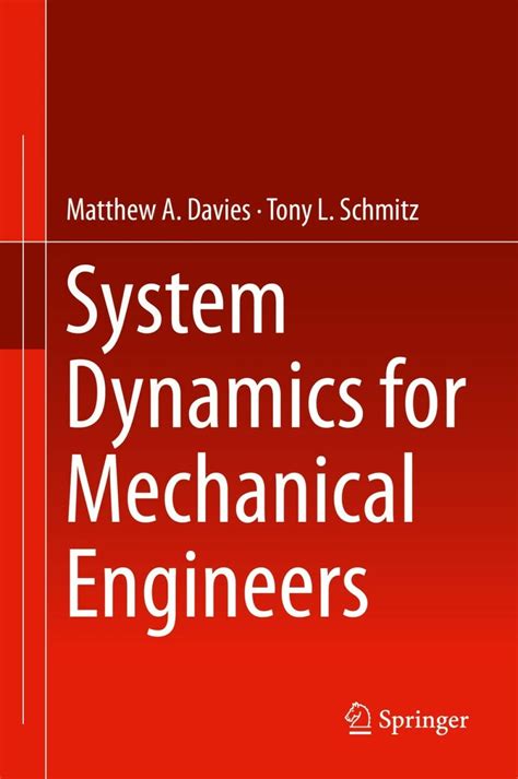 System Dynamics For Mechanical Engineers By Matthew Davies