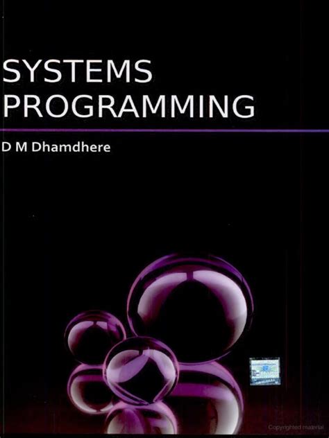 System Programming And Operating Dhamdhere Answers