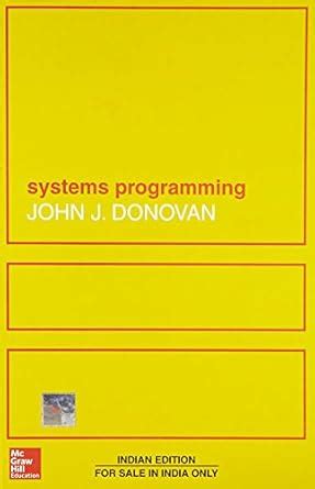 System Programming John J Donovan Solution