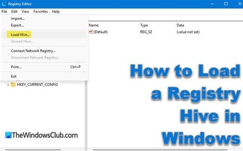 System Registry Hive