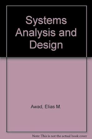 Full Download System Analysis And Design By Elias Awad 