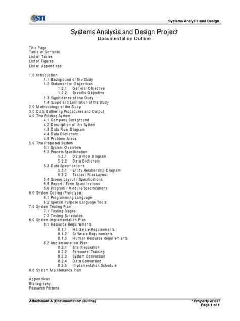 Full Download System Analysis And Design Sample Project 