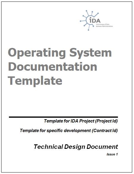 Download System Documentation Template Word 