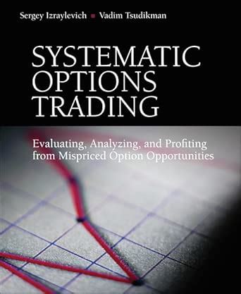 Systematic Options Trading Evaluating Analyzing And Profiting From Mispriced Option Opportunities Hardcover 2010 Author Sergey Izraylevich Phd Vadim Tsudikman