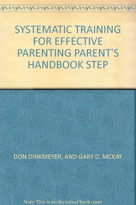 Systematic Training For Effective Parenting