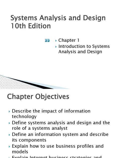Full Download Systems Analysis And Design 10Th Instructor Edition 