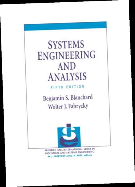 Full Download Systems Engineering And Analysis 5Th 