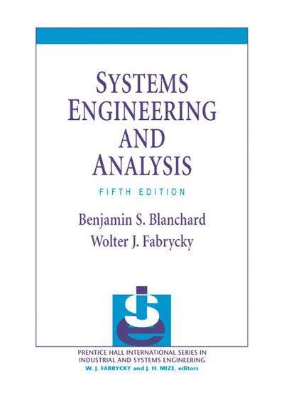 Read Systems Engineering And Analysis Usa 