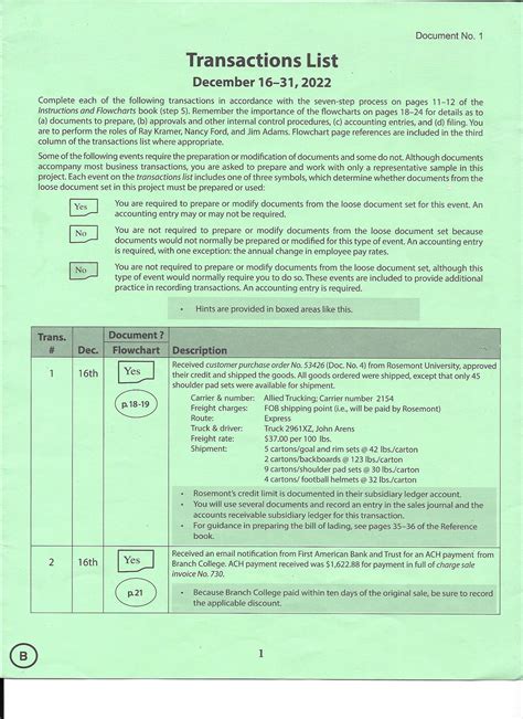 Read Systems Understanding Aid Transaction List B Answers 