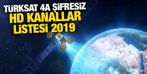 türksat 4a şifresiz kanallars